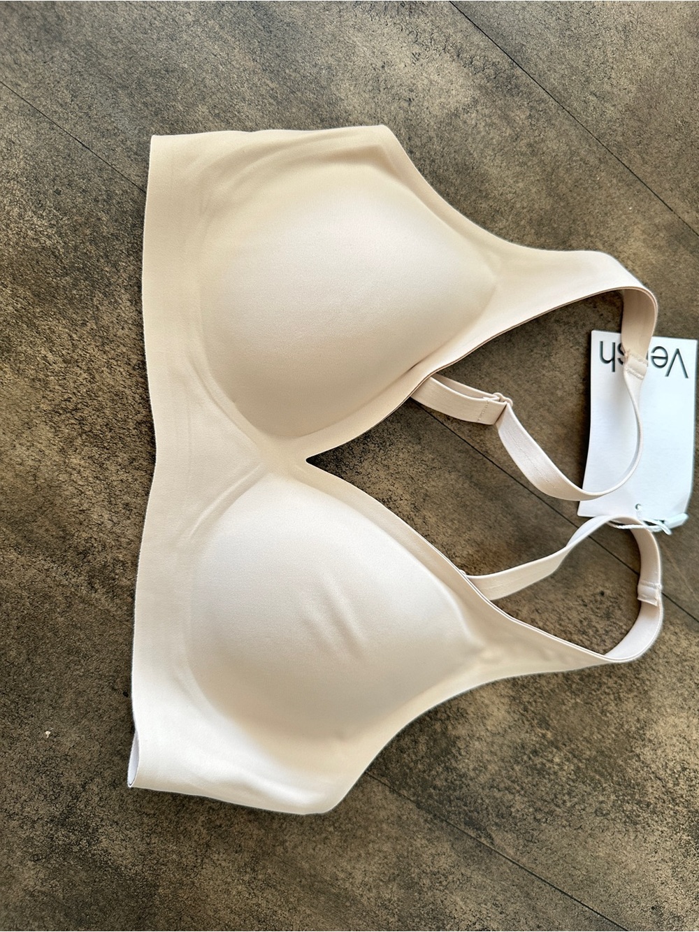 Verish Cool Fit Original: Seamless Nude Wireless Comfort Bra